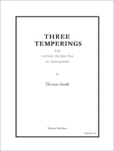 Three Temperings Guitar and Fretted sheet music cover